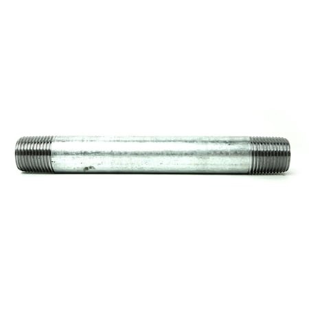 1/2 Inch X 5-1/2 Inch Galvanized Steel Nipple